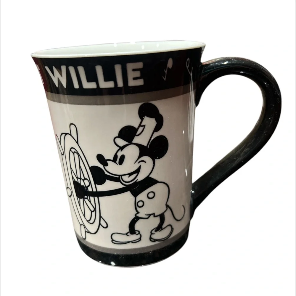 Mickey Mouse Ceramic Mug Cup Steamboat Willlie - Picture 2 of 3